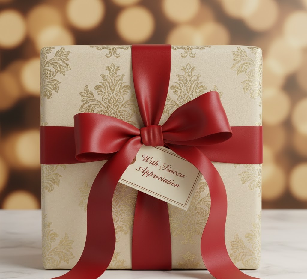 Elegant Gift Presentation